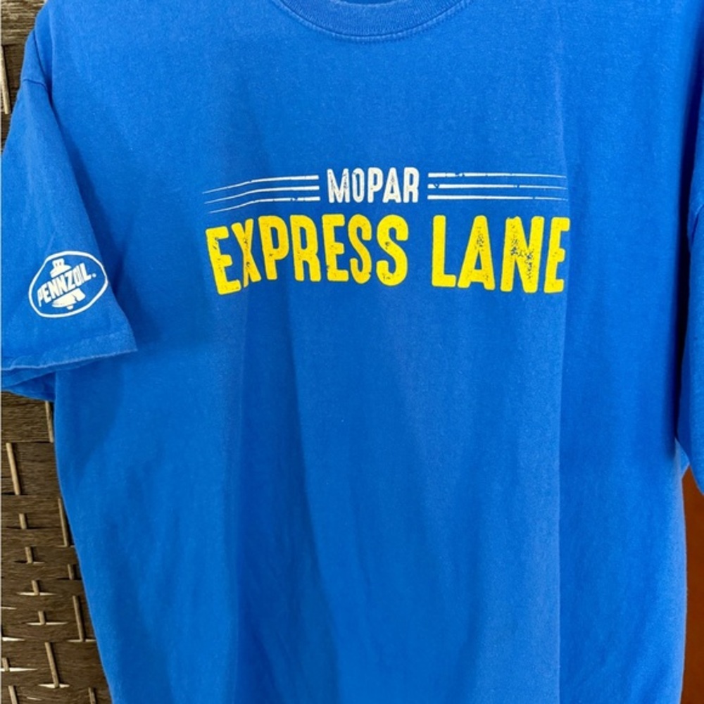 Blue Mopar Express Lane T-Shirt